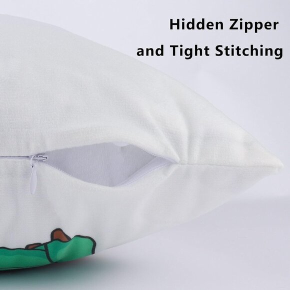 🆕 Decorative Throw Pillow Covers Wife I Love You Valentines Day Long Distance - Picture 5 of 7